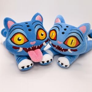 K-Pop Demon Hunters Plush Derpy Blue Tiger Stuffed Animal Kpop Christmas Gift